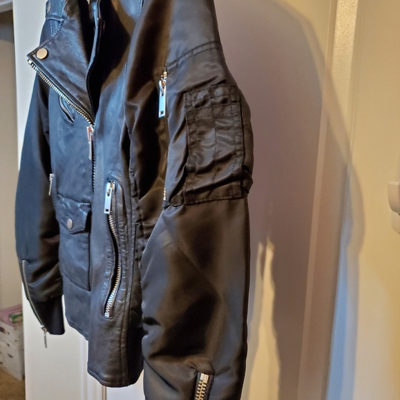 NWT Doma Leather Chel Bella Biker Jacket Moto Women's Extra Small XS - Picture 6 of 15